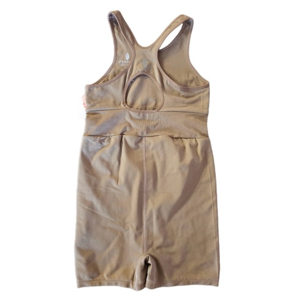 Free People Movement Every Single Time Runsie. NWT Tan/Light Brown - Picture 6 of 8